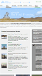Mobile Screenshot of invest-mongolia.com